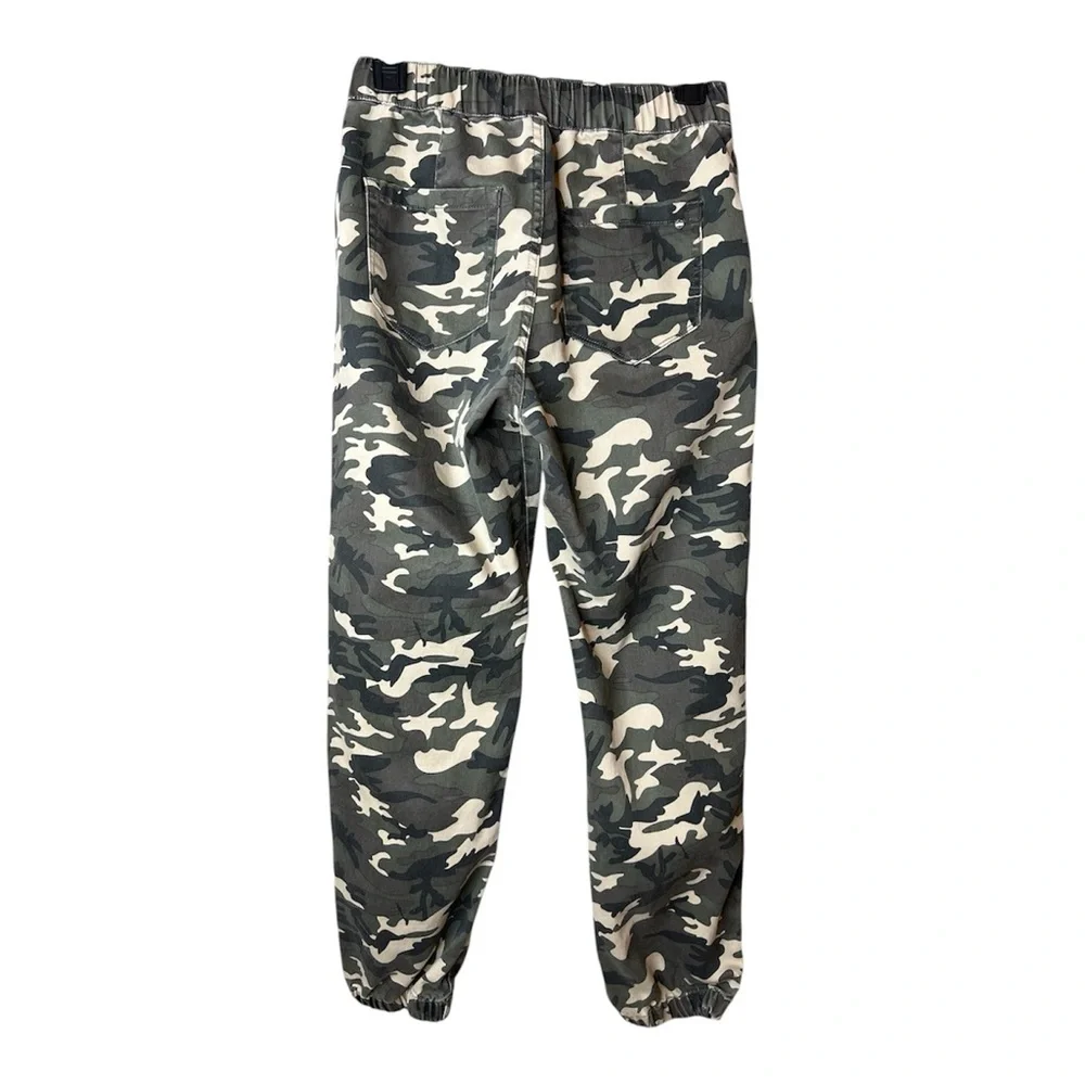 Mica Denim Camouflage High-Rise Utility Joggers